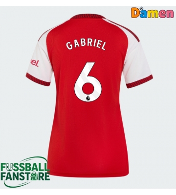 Arsenal Gabriel Magalhaes #6 Replik Heimtrikot Damen 2026-27 Kurzarm
